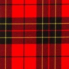 Brodie Red Modern 16oz Tartan Fabric By The Metre